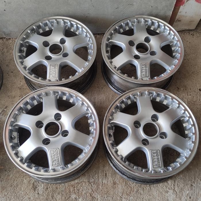 Jual velg enkei rally r14 pcd 114 x 4 lebar 6 et 25 corolla dx kijang ...