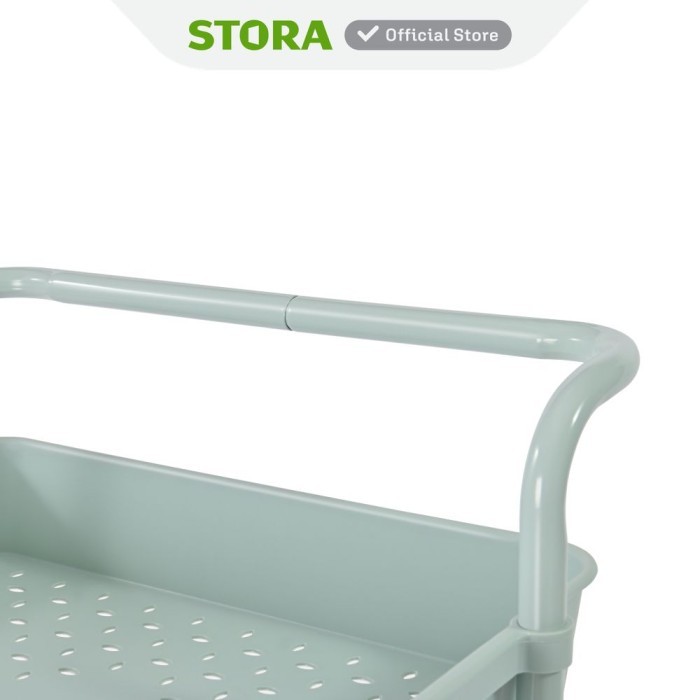 Jual STORA CORA RAK TROLI 3 TINGKAT - BIRU TEMPAT PENYIMPANAN ...
