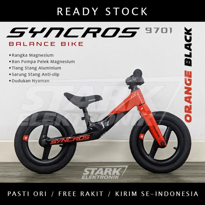 Jual Balance Bike Pacific Syncros Pc 9701 Push Bike Sepeda Anak Pacific ...