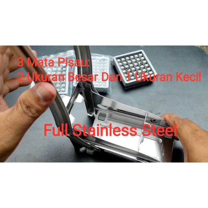Jual Promo Terbatas Alat Potong Kentang Manual Cutter Aman | Shopee ...