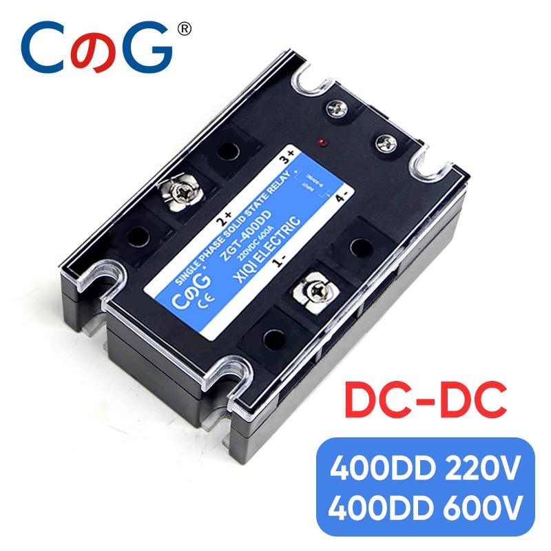 Jual AMBERRSHOP CG SSR-400DD Single Phase Solid State Relay Module 400A ...