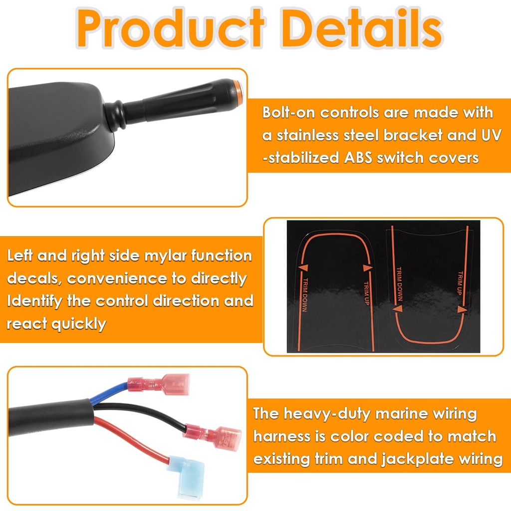 Weatherproof Surface Mount Tilt & Trim / Jack Plate Control Switch – 28131 Style
