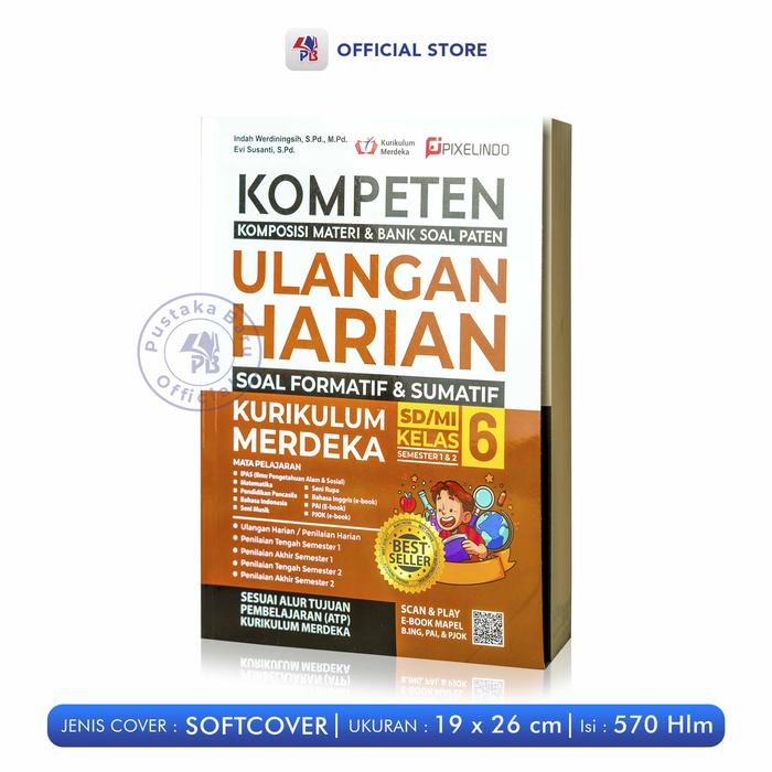 Jual Buku Ulangan Harian Kurikulum Merdeka Sd / Kompeten Ulangan Harian ...