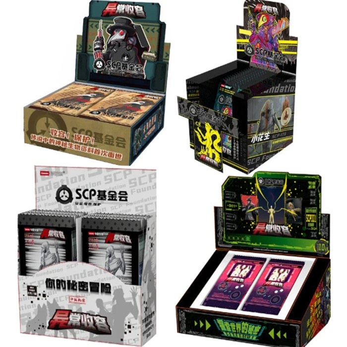 Jual SCP Foundation Cards Thaumiel Monster Rare Card Anime Collection ...