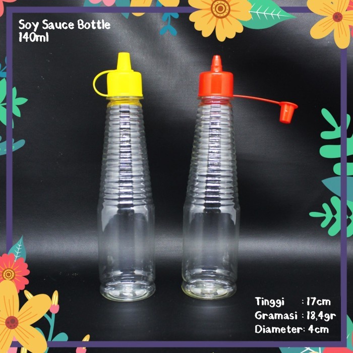 Jual (Good) BOTOL KECAP 300ML PLASTIK PET 300 ML SAUS MANIS ASIN SAOS ...