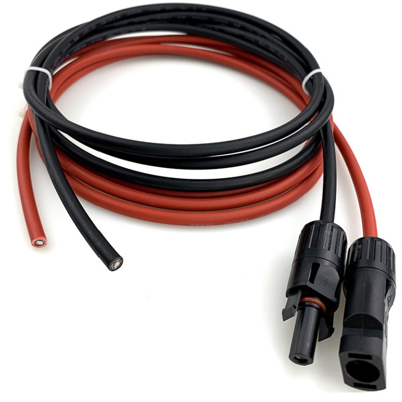 Jual IMPORT SOLAR CABLE 10AWG 6MM SOLAR PANEL WIRE 20 FEET RED + 20 ...