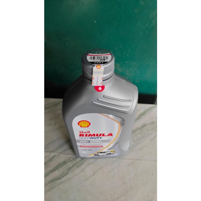 Jual Oli Mesin Shell Rimula Light Duty LD4 Extra 15W-40 1 Liter ...