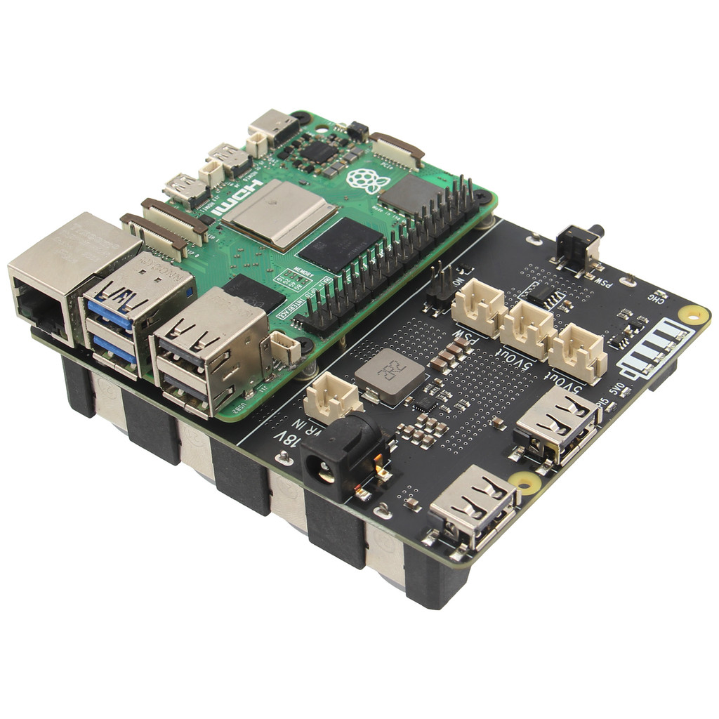 Jual New Geekbord X1206 Raspberry Pi 5 UPS with Intelligent Power ...