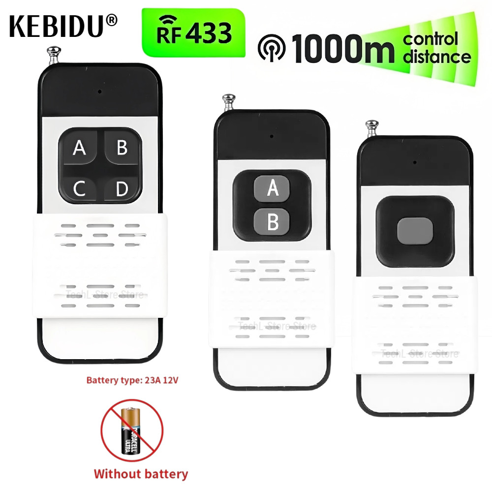 Jual 433 Mhz Wireless RF Module Remote Control Learning Code 1527 ...