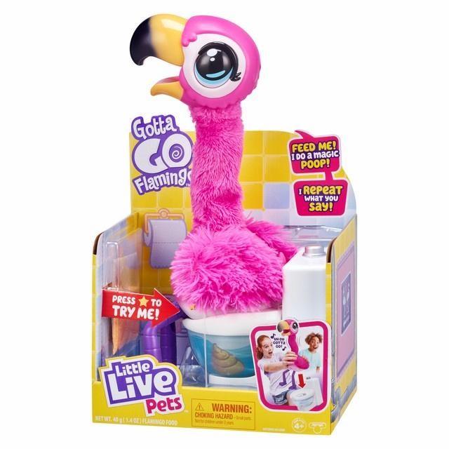 Jual HARGA DISC - Little Live Pets Gotta Go Flamingo Interactive Plush ...
