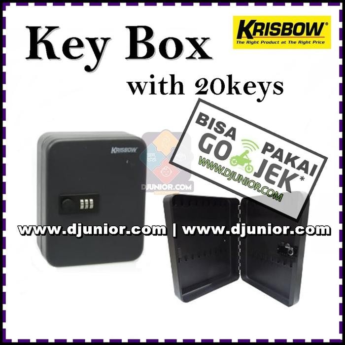 Jual Krisbow - Kotak Box Tempat Kunci Kapasitas 20 Key / Keybox ...