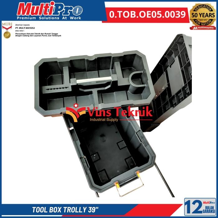 Jual Paling Laris Tool Box Trolly 39Inch Toolbox Roda Multipro | Shopee ...