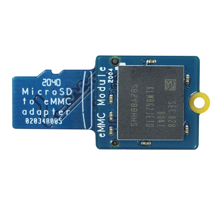 Jual EMMC module 8GB 16GB 32GB 64GB with microSD turn eMMC adapter T2 ...