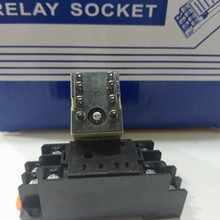 Jual TIMER OMRON ORIGINAL H3Y2 60 DETIK SECOND PLUS SOCKET/TIMER OMRON ...