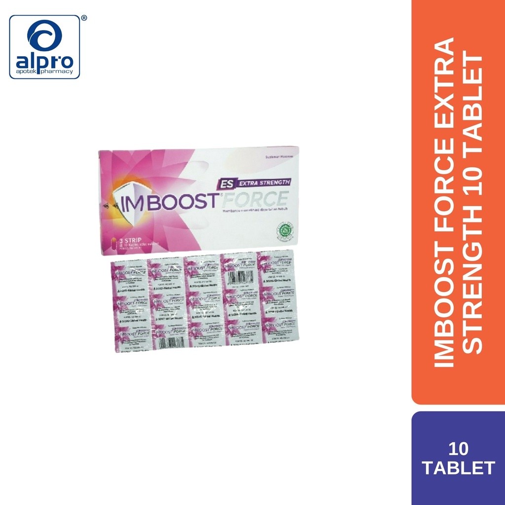 Jual Imboost Force Extra Strength 10 Tablet | Shopee Indonesia