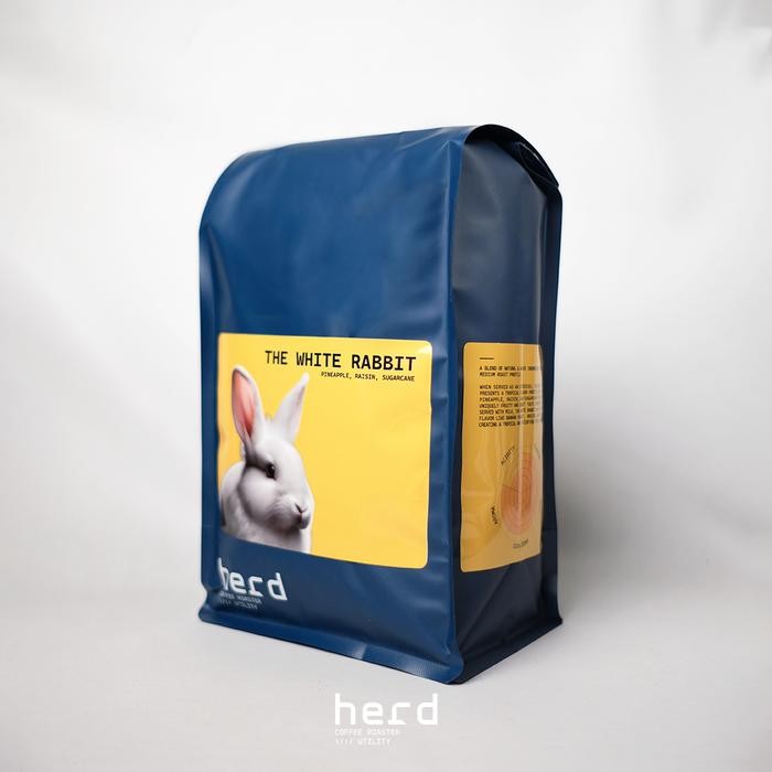 Jual The White Rabbit Espresso Blend 1kg Herd Coffee Roaster Signature ...