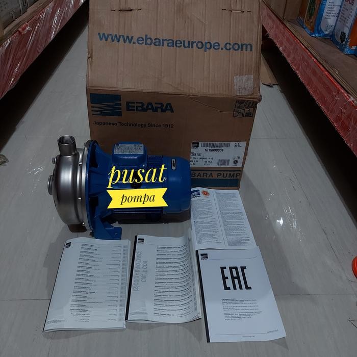 Jual Gercep Pompa Centrifugal Ebara Cdx/A 70/07 Pompa Booster Ebara Cdx ...