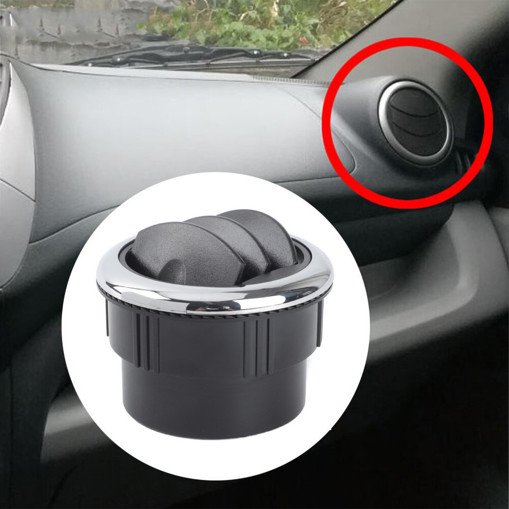 Portable Ac Unit Universal Round Vent 75mm Dashboard Air Vent Deflector ...