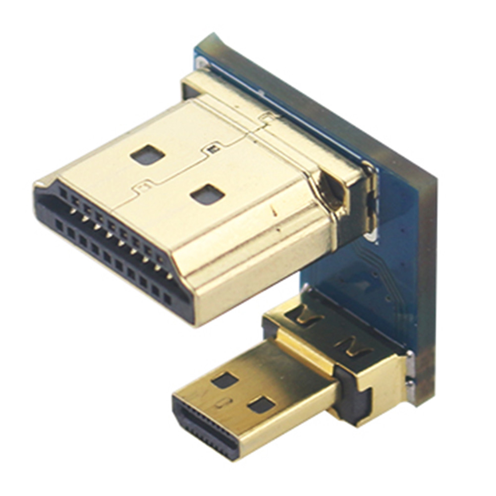 Jual Micro HDMI to HDMI Converter HDMI Display Screen Connector for ...