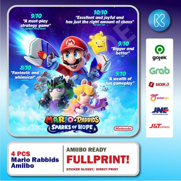 Jual Mario Rabbids Amiibo Complete set (Clone) | Shopee Indonesia