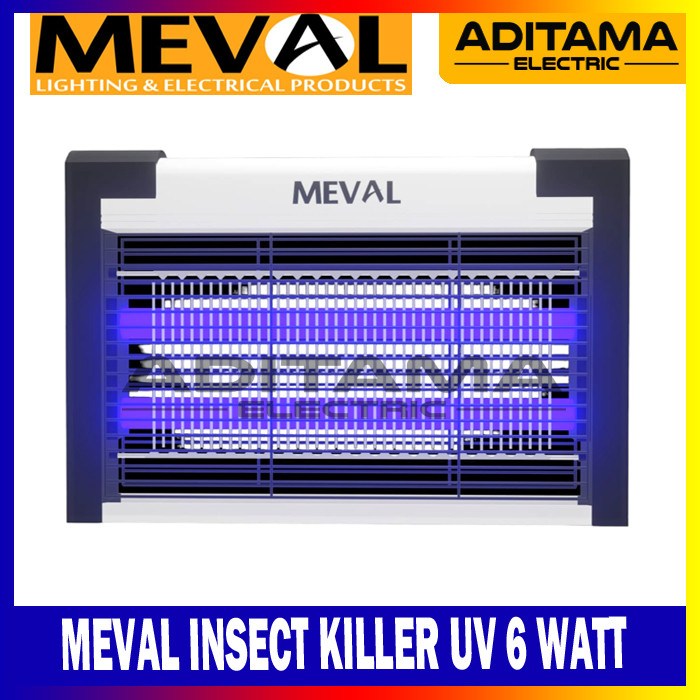 Jual Meval Insect Killer Perangkat Serangga Nyamuk Lalat Lampu Sinar Uv ...