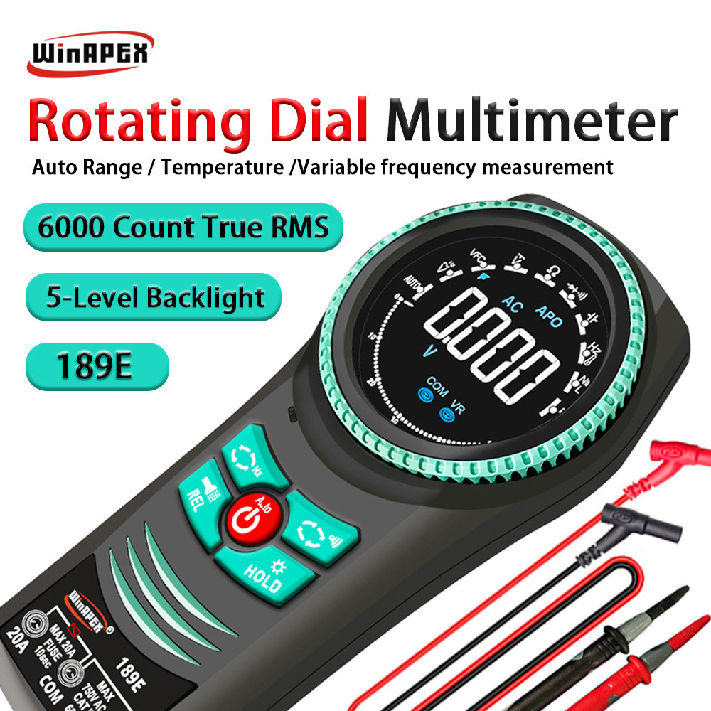 Jual NEW WINAPEX 189E Rotating Dial Multimeter Frequency Conversion ...