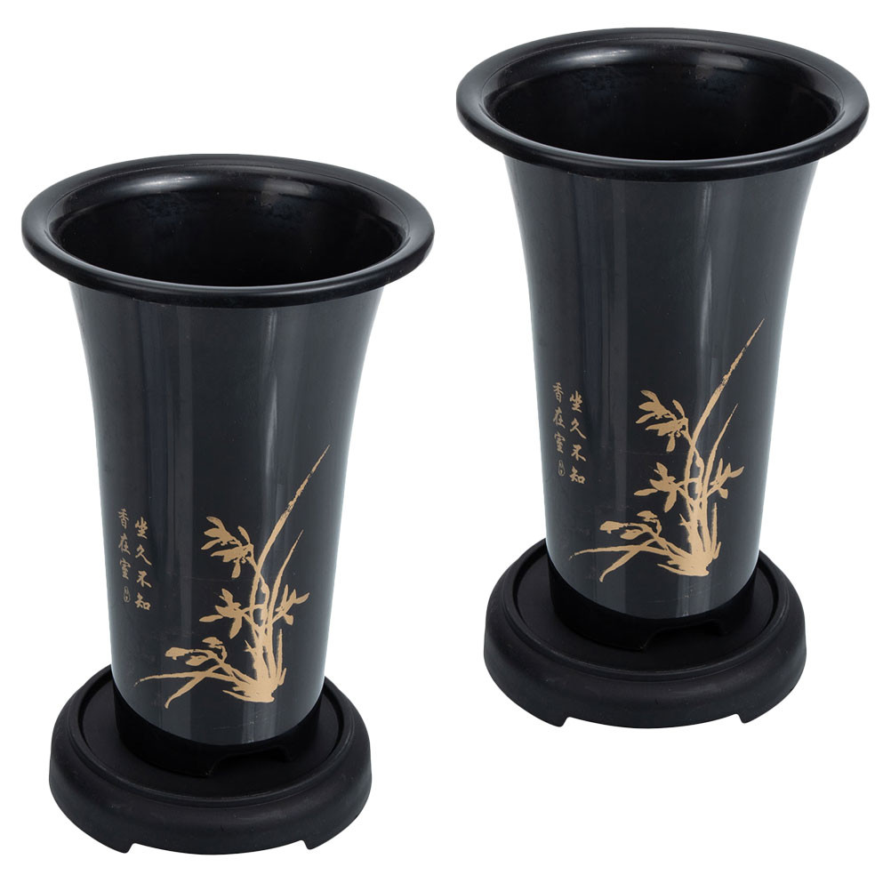 Jual 2 Set Pot Bunga Anggrek Pot Bunga Plastik Dalam Ruangan dengan ...