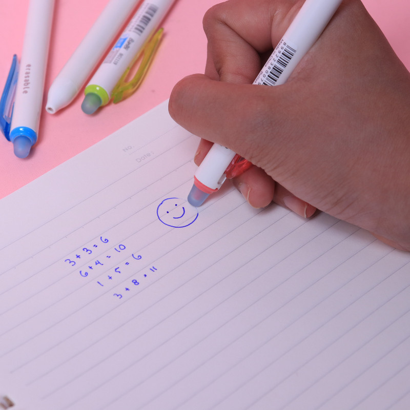 Bantex Gel Pen Bisa Dihapus 0.5 mm / Erasable Tinta Biru BG1119 (6)