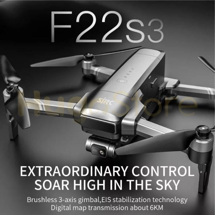 Jual ROX X9 PRO / F22 S2 PRO+ / F22 S3 PRO GPS Drone 3-Axis Gimbal 4KM ...