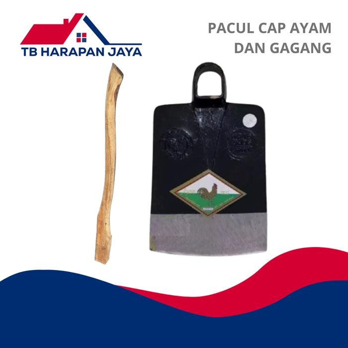 Jual Pacul Cap Ayam / Cangkul Cap Ayam Dan Gagang Pacul | Shopee Indonesia