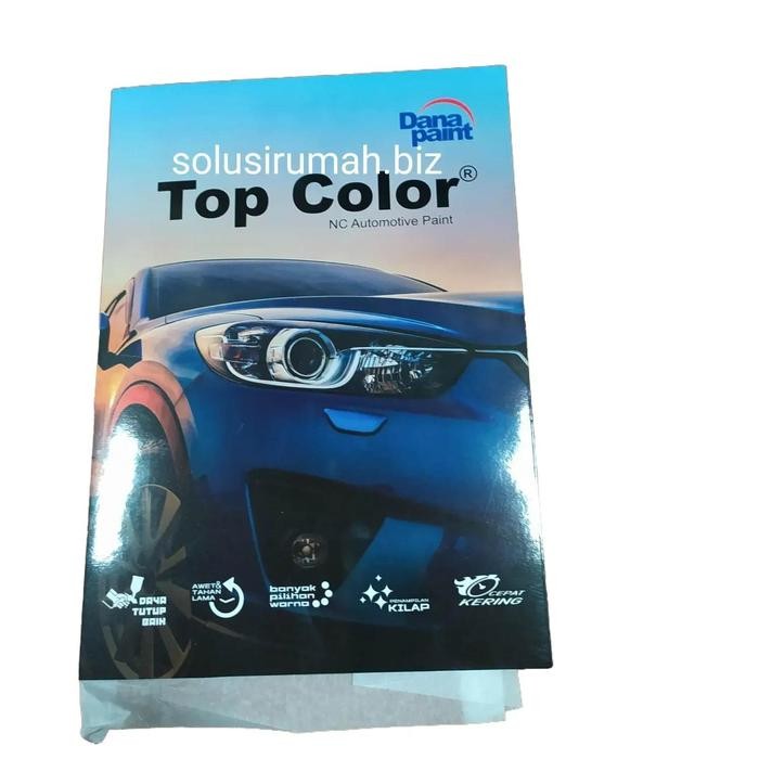 Jual PREMIUM KATALOG CAT TOP COLOR DANAPAINT LEMBARAN NC AUTOMOTIVE ...