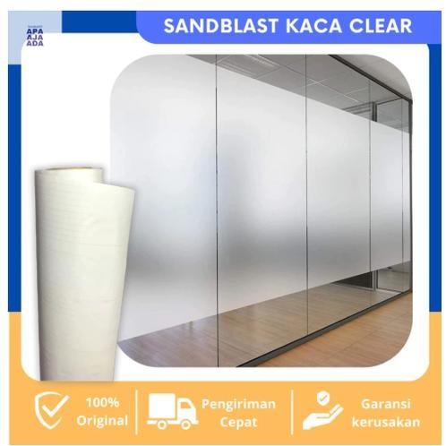 Jual Sticker kaca sanblast kaca ukuran Lebar 90cm & Lebar 120cm ...