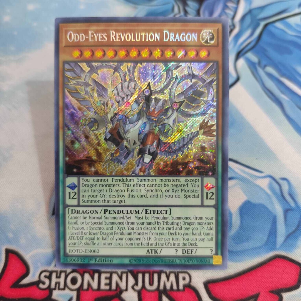 Seleglare The Luminous Lunar Dragon - ROTD-EN087 - Ultra Raro - 1ª Edición