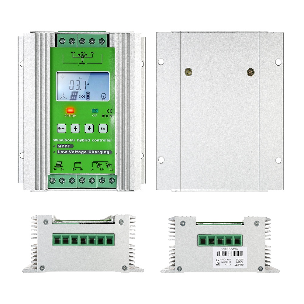 Équipements hybrides - Régulateur PWM 48V 5000W Max + résistance Dump Load