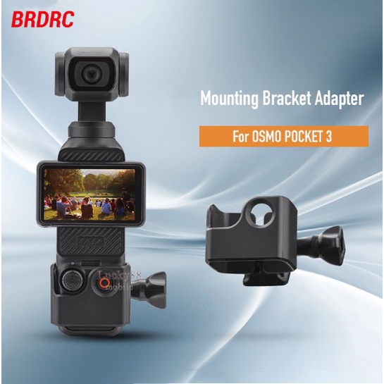 Support Magnétique DJI Pocket 3 BRDRC - Compatible MagSafe, 17 Aimants, Griffe Froide - Accessoire Vlog, Créateur