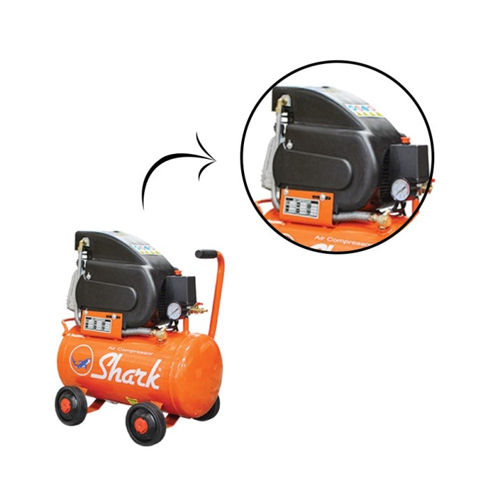Jual Promo Shark Mz 2025 Kompresor Angin Listrik Portable / Air ...