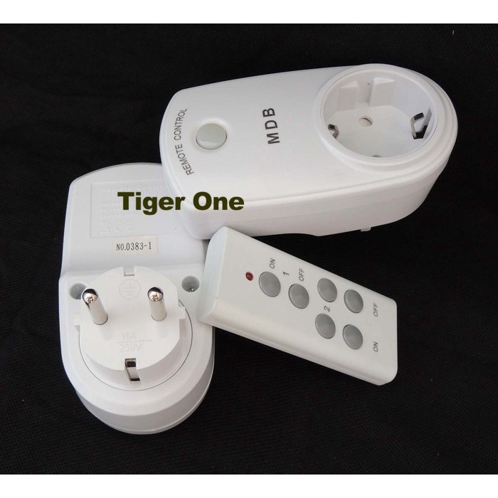 Jual Steker Remote Control Switch, Saklar ON OFF remote Control, remote ...