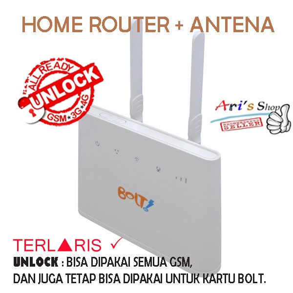 Jual HOME ROUTER HUAWEI B310 BOLT UNLOCK GSM 3G 4G TANPA PERDANA ...