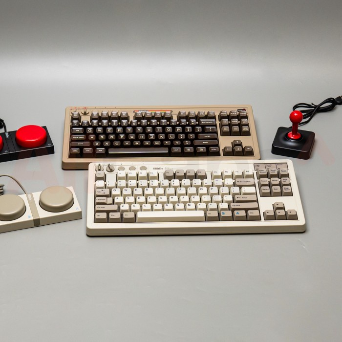 Jual 8BitDo Retro PC Wireless 87 Keys Hotswappable Mechanical Keyboard ...