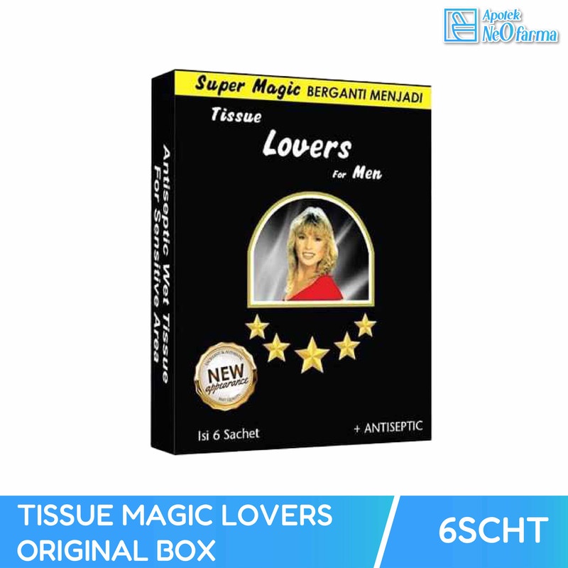 Jual TISSUE MAGIC LOVERS ORIGINAL BOX 6 SCHT / 1 BOX | Shopee Indonesia