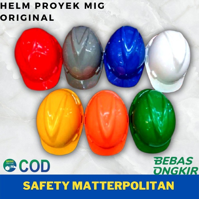 Jual Helm Proyek Safety K3 Rescue SNI MIG | Shopee Indonesia