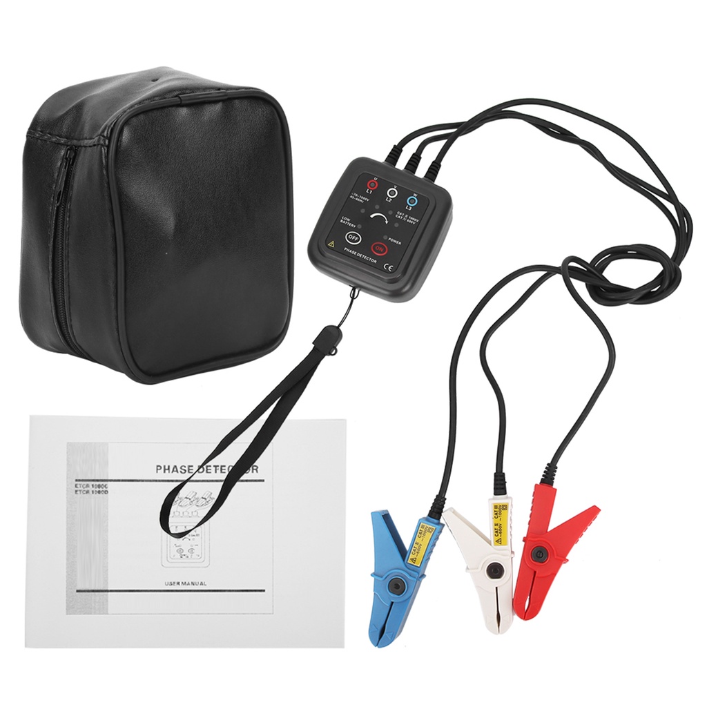 Jual Phase Rotation Monitor Phase Sequence Meter AC 70-1000V ETCR1000C ...