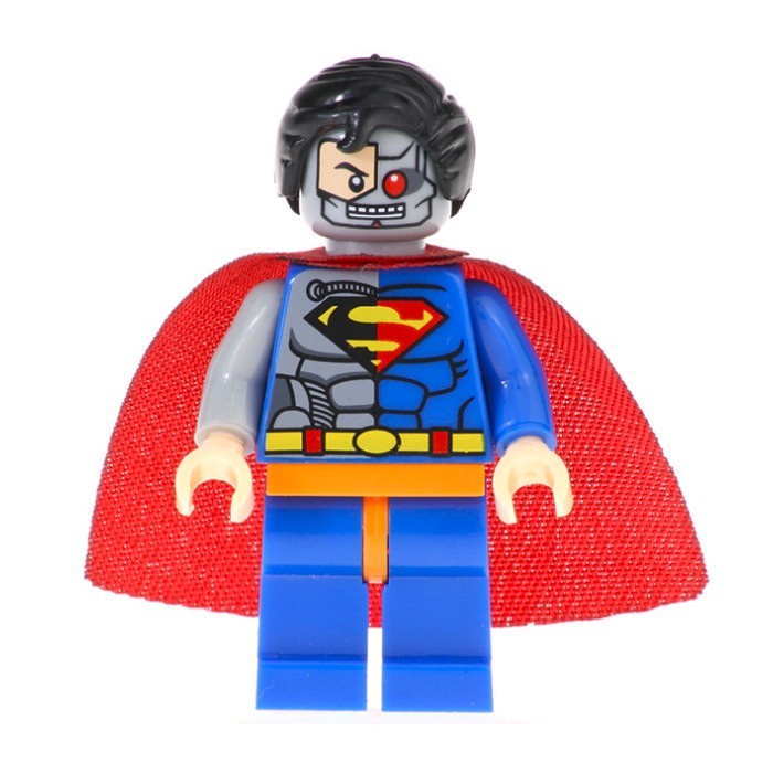 Jual DC Superman Cyborg Henry Hank Henshaw Minifig Minifigure | Shopee ...