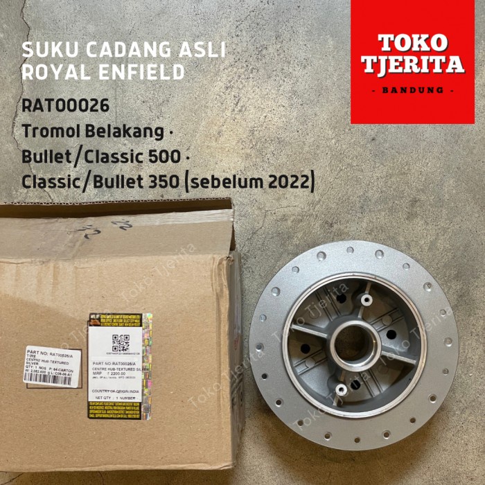 Jual Tromol Belakang Bullet Classic RAT00026 - Royal Enfield ASLI ...