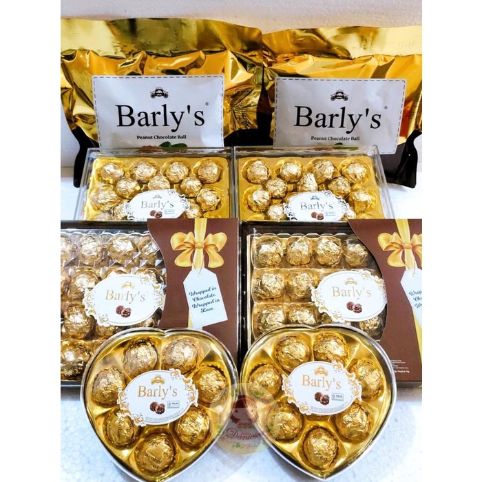 Jual Coklat Import I Barly's Peanut Choco Ball Isi 24 pcs spt ferrero ...