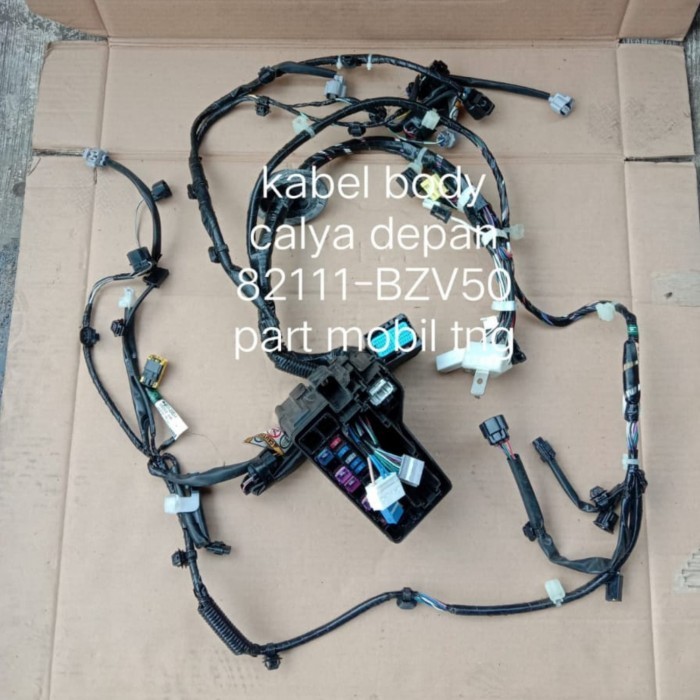 Jual WEARING KABEL BODY WEARING KABEL TOYOTA CALYA 82111-BZV50 NON ABS ...