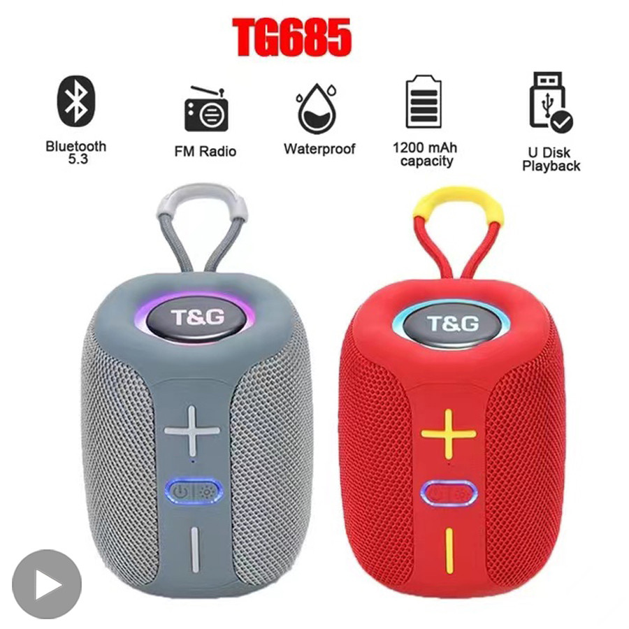 Jual Caixa De Som Speaker Bluetooth Portable Sound Box Music Wireless ...