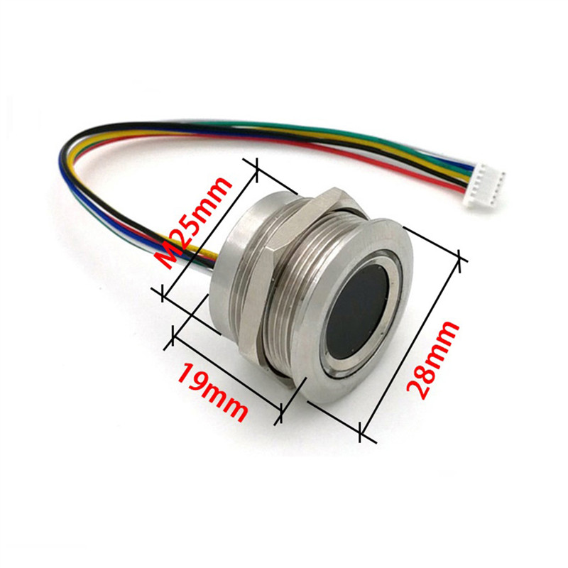 Jual B34B-R503 Circular Round RGB Ring Indicator LED Control DC3.3V MX1 ...