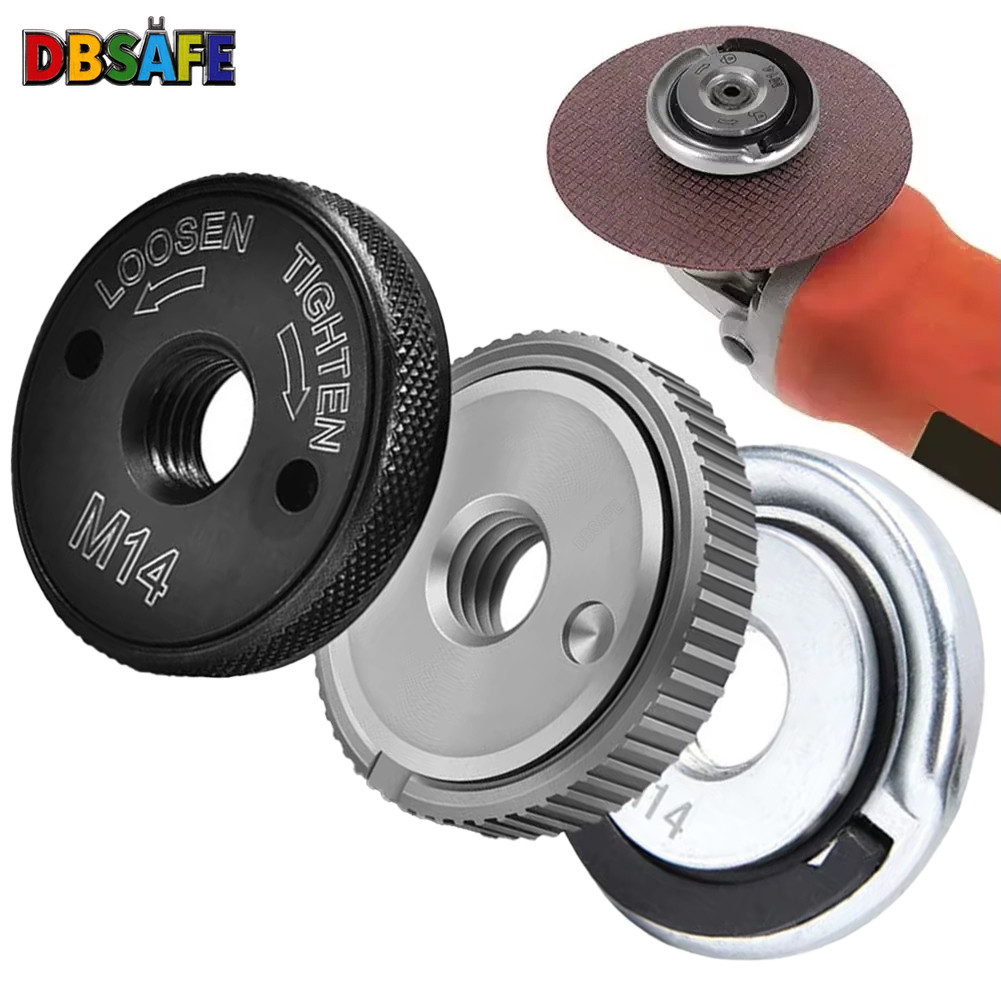 Jual New Professional Angle Grinder Locking Nut System (M10/M14/5-8 ...
