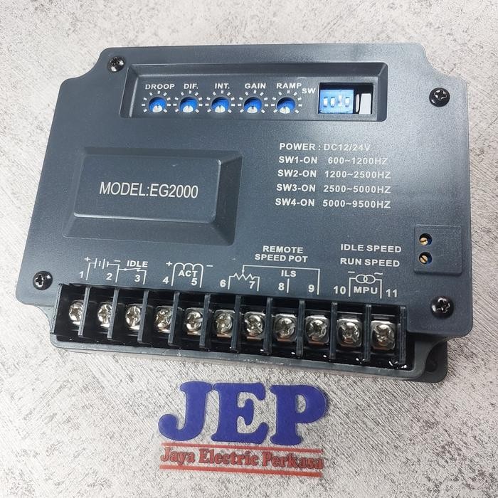 Jual SPEED CONTROL GENSET KUTAI MODEL EG2000 / SPEED CONTROL KUTAI EG ...